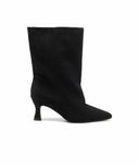 LEDEROPTIK STIEFELETTE 6010-89 - BLACK/PU
