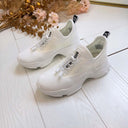 STEVE MADDEN MATCH-E SNEAKER 0020 - WHIET/WHITE