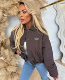 GUESS ARIEL LIGHT PADDED JACKET V6YL06W2864 - FJ71 BROWN