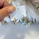 CUTE FLOWER EARRING 0346 - GOLD