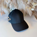 GUESS ELLA LOGO GABARGINE CAP AW5607COT01 - BLACKLOGO