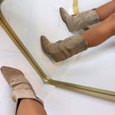 *SOLDES* BOTTES ZINA 2501A - MARRON
