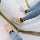 GLAMOUR SNEAKER LX-352 - BEIGE