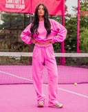UNIQUE THE LABEL PEGGY JOGGER - BUBBLEGUM