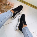 SPARKLING SNEAKER 21-Q119 - BLACK