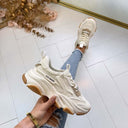 STEVE MADDEN BASKET POSSESSION-E 0033 - BLANC