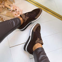 LA STRADA TEDDY SNEAKER 2503951 - 2225 - TAN/BROWN MICRO+FUR