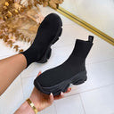 STEVE MADDEN PRODIGY SNEAKER 2214 - BLACK/BLACK