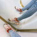 SUMMER SNEAKER 8-525 - ORANGE