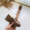 MAU PANTOFFEL S595 - MOKKA