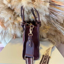 VALENTINO BAGS WINTER AELLA SHOPPING BAG VBSABG04 - BORDEAUX