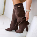 VONNY SUEDINE LOOK LAARS CC261-3 - BROWN