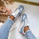 WAVE SNEAKER 8-288 - BLAU