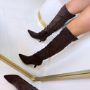 BOTTES SUEDINE VEGAS DES8076 - KAKI/DAIM