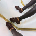 STEVE MADDEN MATCH-E SNEAKER 4643 - CHOCOLATE BRN