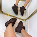 REAL LEATHER UGIE BOOT 2520 - BROWN