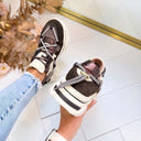 DWRS JUPITER CORDUROY J5554C-101 - DRK BROWN/OFF WHITE