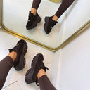 STEVE MADDEN POSSESSION-E SNEAKER 0033 - CHN CHOCOLATE BRN