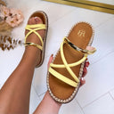 ESTELLE SLIPPER 903-660** - JAUNE