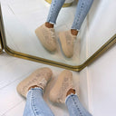 PLATEAU-SPITZEN-SNEAKER PC308 - BEIGE