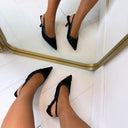 LADY HEEL L-109 - BLACK