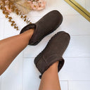 NEW LEATHER UGIE BOOT ZP20 - BROWN