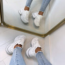 SPARKLE SNEAKER BK-2506 - WEISS