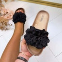 DEMI FROEZEL SLIPPER 4550-20 - BLACK