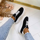 GLAMOUR SNEAKER LX-352 - BLACK