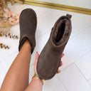 NEW LEATHER UGIE BOOT ZP20 - BROWN