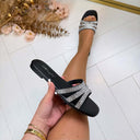 *SALE* DIAMOND SLIPPER L-33 - BLACK