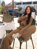 UNIQUE THE LABEL GIGI PANTS - OLIVE