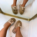 SARAH PANTOFFEL 9269 - TAUPE