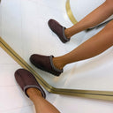 INSTAP PANTOFFEL S580 - COFFEE