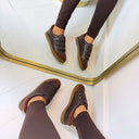 STEVE MADDEN DAYBREAK SNEAKER 3846 - GROUND COFFEE