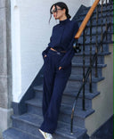 UNIQUE THE LABEL GIGI PANTS DARK NAVY