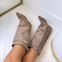 BOTTES SUEDINE VEGAS DES8076 - KAKI/DAIM