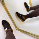 LIU JO CONNOR 01 SNEAKER COW SUEDE BF6045/PX245 - MOKA