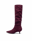BESTSELLER SUEDINE HAKENSTIEFEL DES8073 - BLACK/SUE