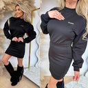 GUESS CARMEN LS DRESS V5YK02KCX22