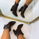 LEATHER LOOK HAKLAARSJE 6010-89