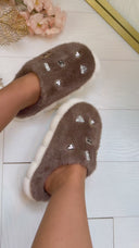 CHARM PANTOFFEL 9271 - MARRON