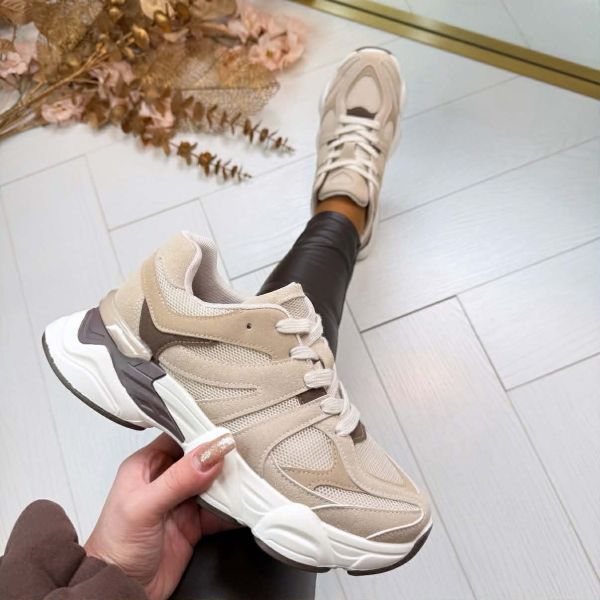 NICKY SNEAKER BS2228/2238 BEIGE