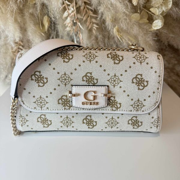 GUESS NEDA CONVERTIBLE BAG CP965421 OFFWHITE LOGO