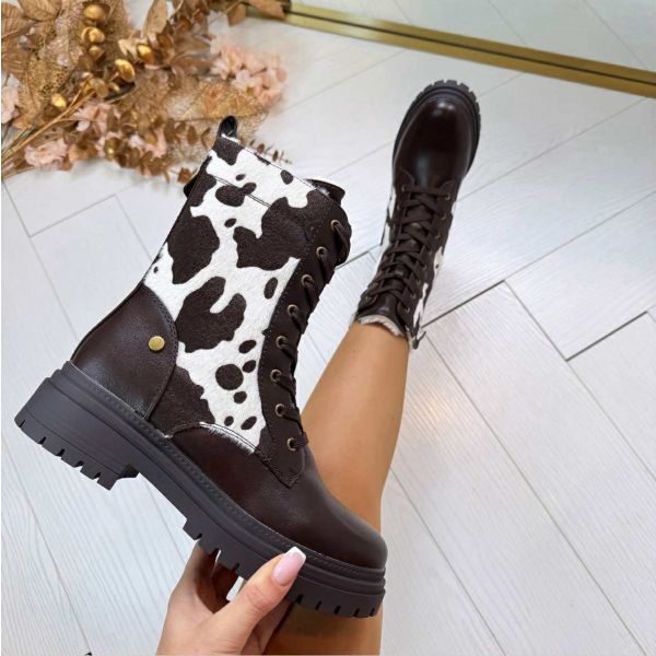 COW VETERBOOT A-970 BROWN