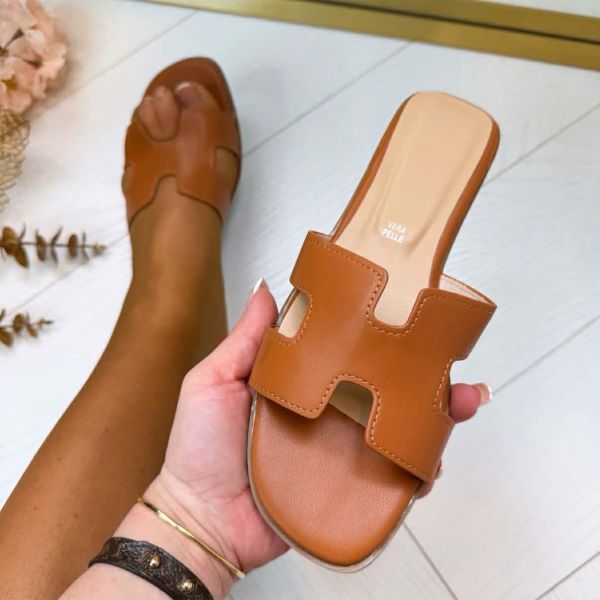 HANNAH SLIPPER J-236 CAMEL