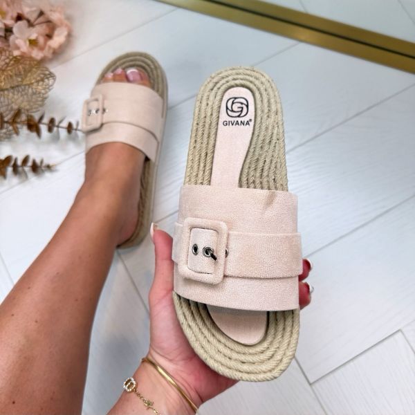 *SALE* GIVANA SLIPPER LOLO28 BEIGE