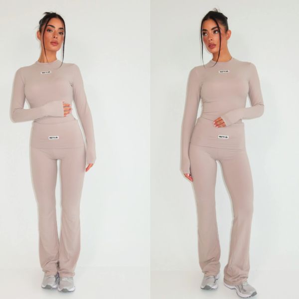 **LAATSTE MAAT XL** UNIQUE THE LABEL NENA PANTS MOCHA