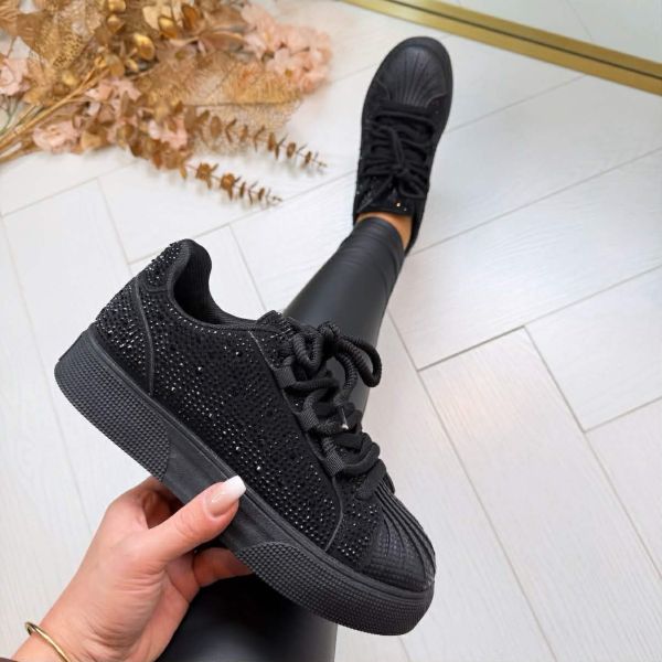 SPARKLE SNEAKER 9031 BLACK