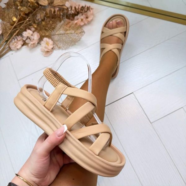 BANDJES SANDAAL AM311 NUDE